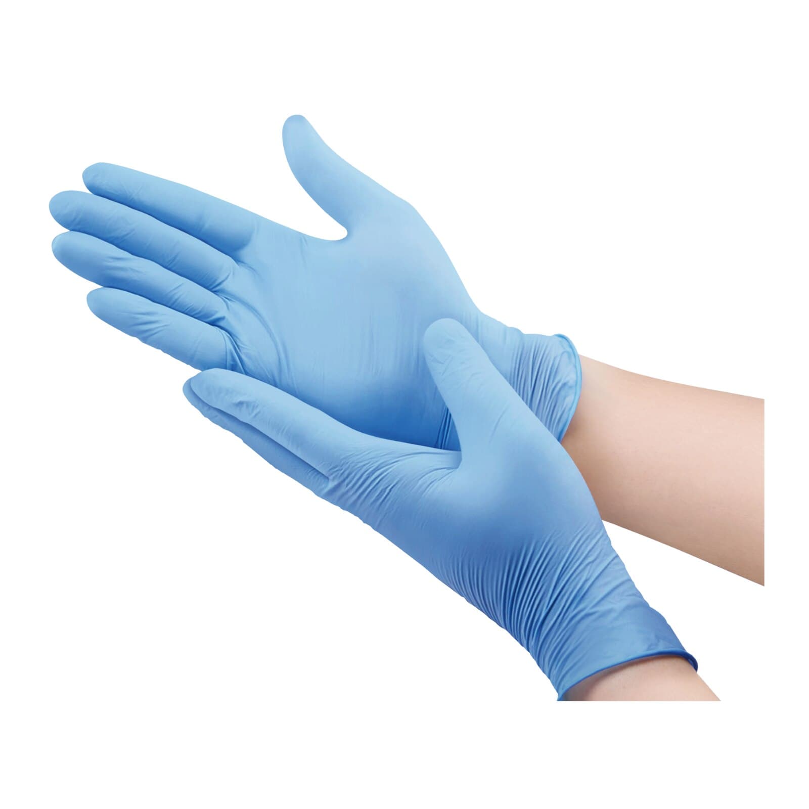 Essentials One Nitrile Examination Gloves, Powder Free, Non-Sterile, Large, 100/Box thumbnail 2