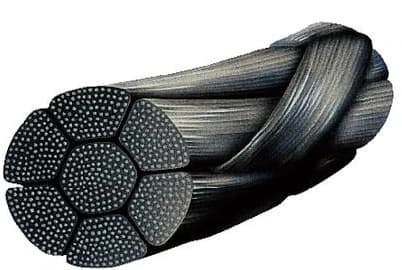 Look 784B Silk Black Braided Non-Absorbable Suture, 3-0, 18" (45 cm), C-6 Reverse Cutting 3/8 Circle Needle, 12/Box thumbnail 6