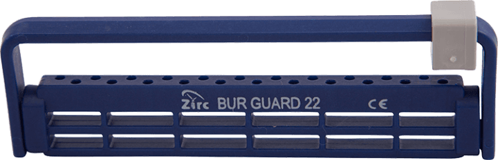 Zirc Steri-Bur Guard 22-Hole Bur Holder, Midnight Blue, Autoclavable, 1 Each, 50Z410T thumbnail 3