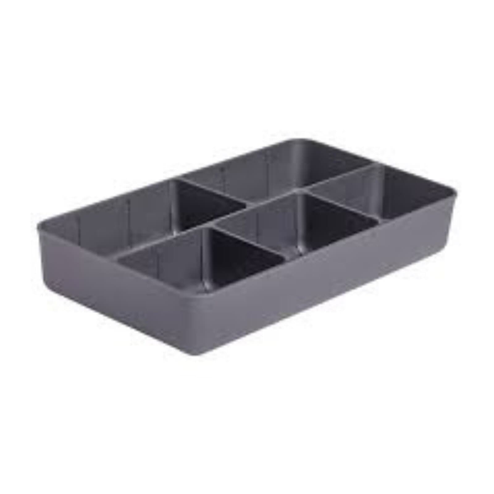 Zirc Dental Drawer Organizer, Gray, 11.5" x 6.6" x 2", with Dividers, 20Z210I thumbnail 2