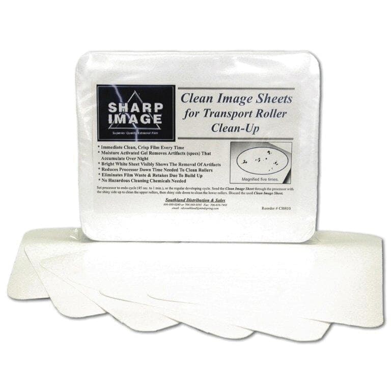 Clean Image Transport Roller Cleaning Sheets, White, 8" x 10", 50/Pk, CI0810 thumbnail 4