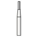SS White Revelation Diamond Bur #835-008C, Coarse Grit, Flat End Cylinder, Friction Grip, Pack of 5 - Revelation Diamond 835-008C 5/Pk - Image 1