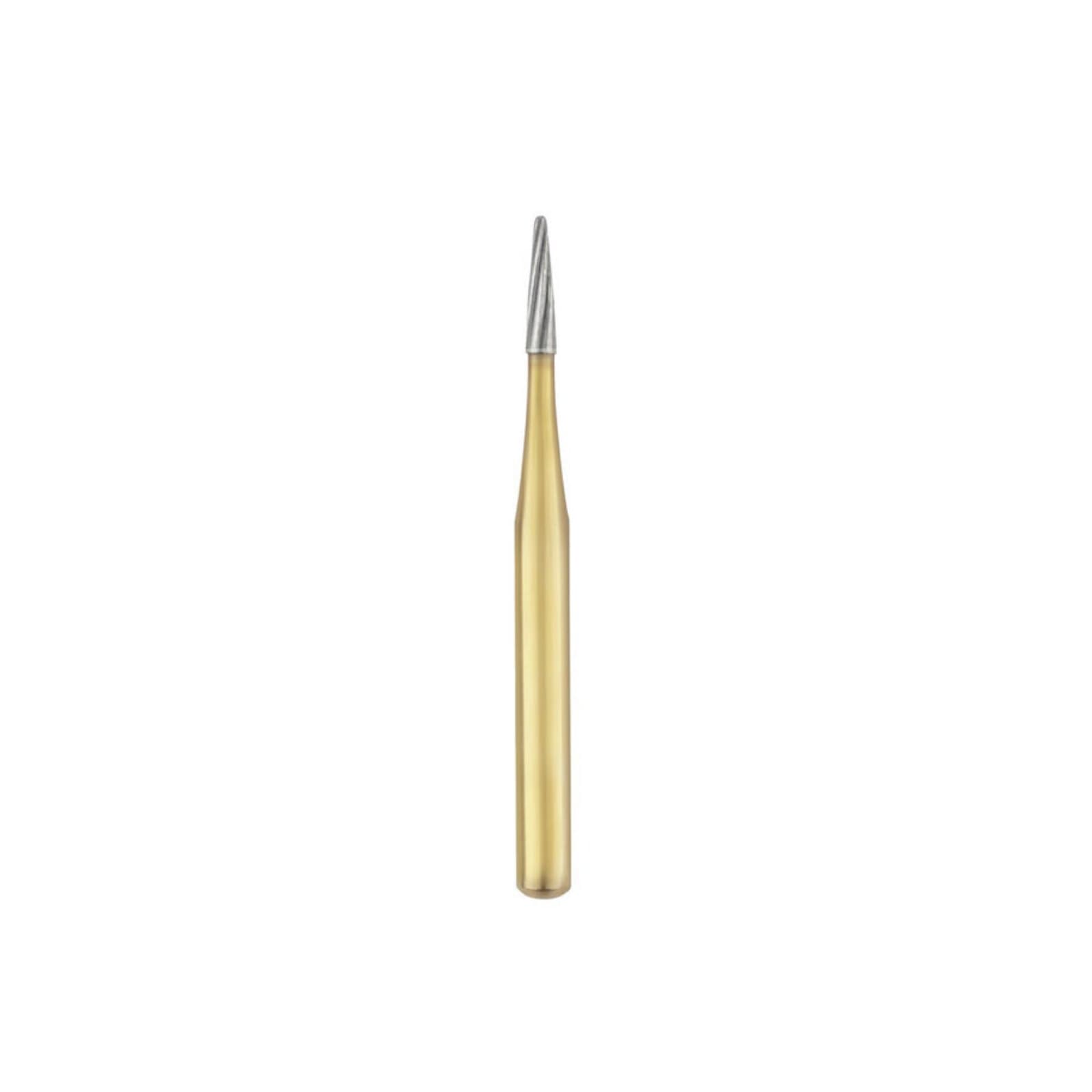 Midwest Trimming & Finishing Carbide Bur FG #7642, Extra Long Taper, 12-Blade, 1.0mm Diameter, 5.7mm Length, 10/Pk, 389536 thumbnail 2