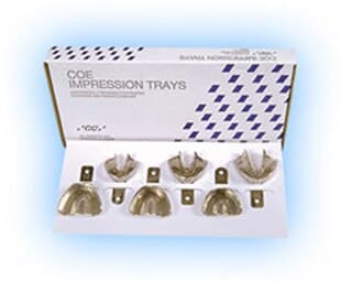 GC America Coe Nickel-Plated Perforated Pedodontic Impression Trays, Full Set of 6 (#7, #9, #14, #22, #24, #28), 260016 thumbnail 6