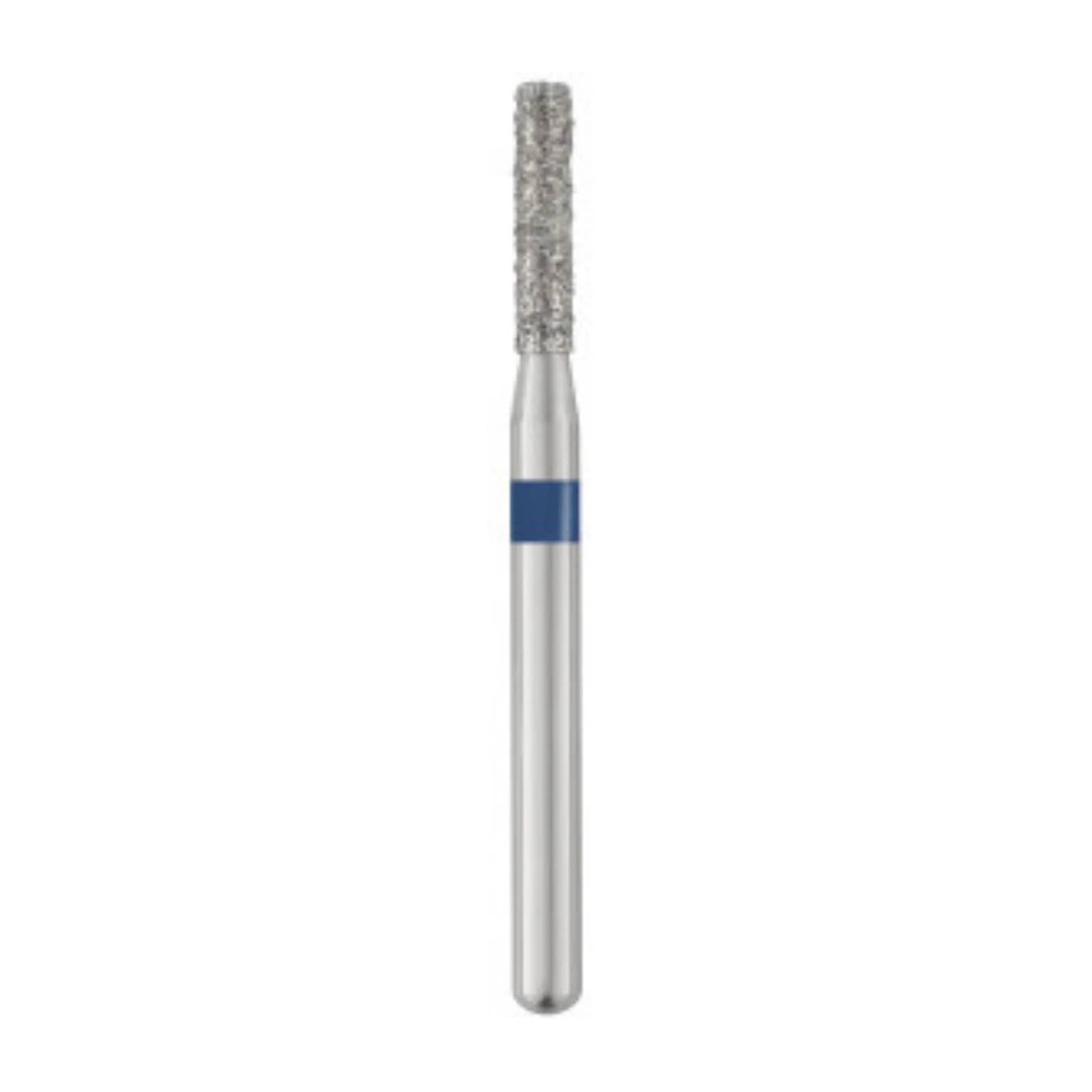 SS White Piranha Diamond Bur, FG Flat End Cylinder, Medium Grit, 836-014M, 25/Pk - Piranha Diamond 836-014M 25/Pk - Image 1