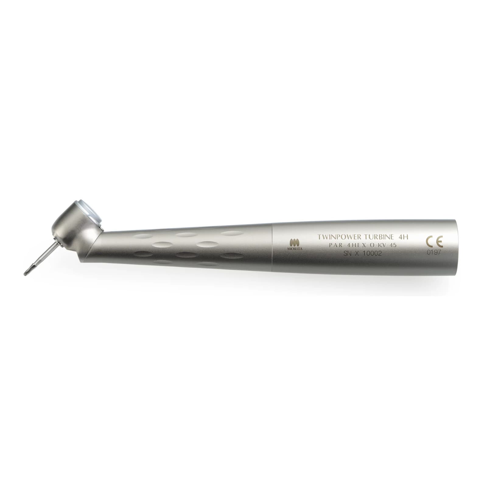 J. Morita TwinPower Turbine 45° High-Speed Air Handpiece with LED, Push-Button Autochuck, Triple Spray, for KaVo MULTIflex LUX, PAR-4HEX-O-KV-45 thumbnail 3