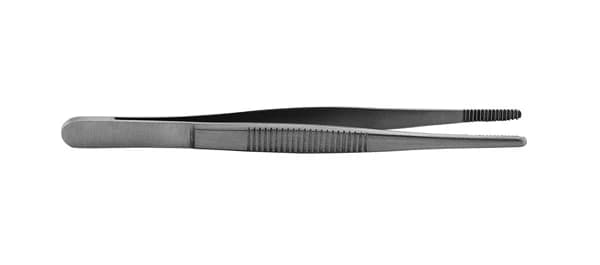 Dressing Forcep 3.5" Serrated, Stainless Steel - Dressing Forcep 3.5'' Serrated - Image 1