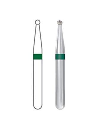 Midwest® Multi-Use Diamond Bur FG #801/010, Coarse, Round, 1.0 mm Diameter, 1.0 mm Length, 5/Pkg, 471018 thumbnail 2