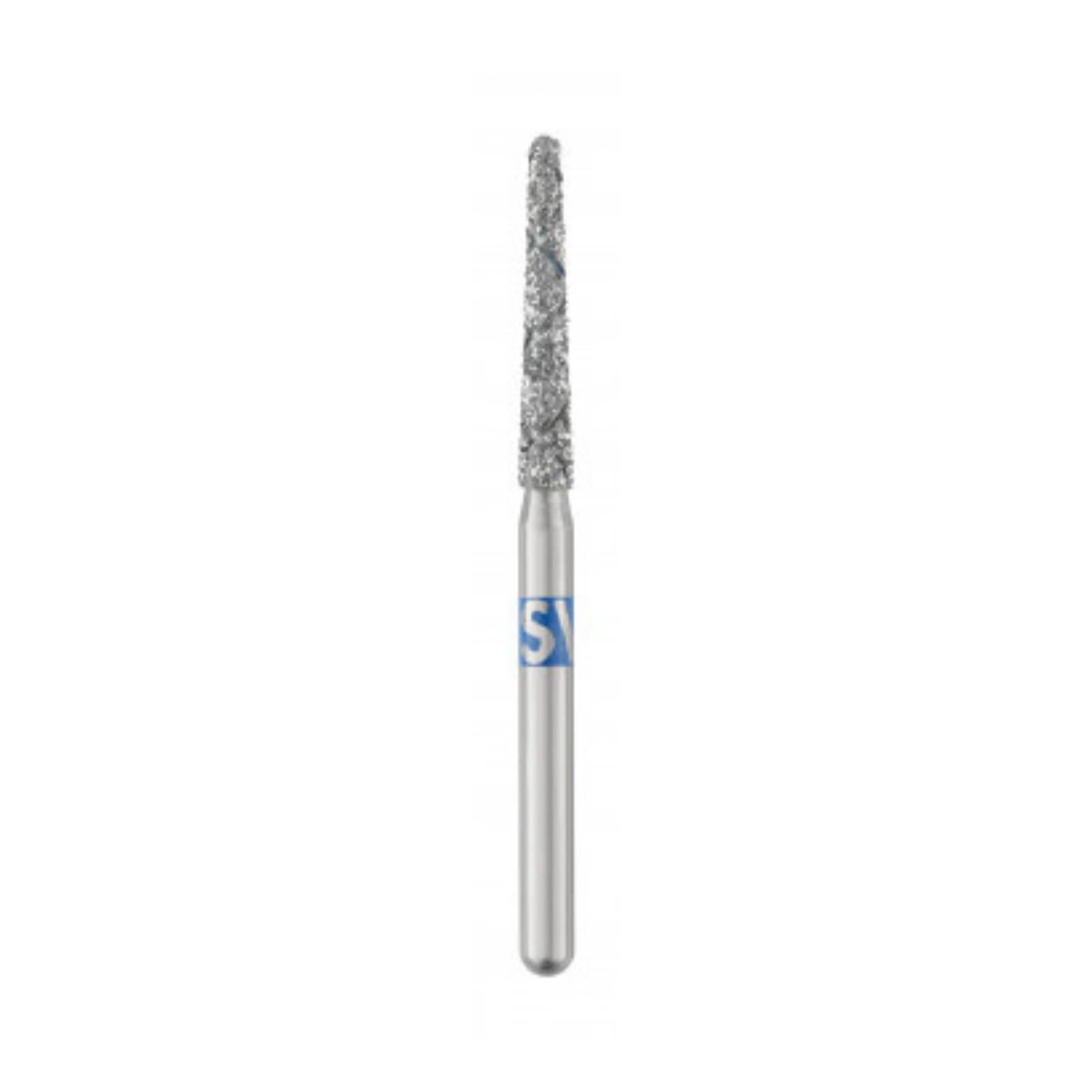 Piranha 2X Diamond Burs, FG, Round End Taper, #850-016, 1.6 mm, Medium, Blue, 5/Pk, 850-016-2X thumbnail 3