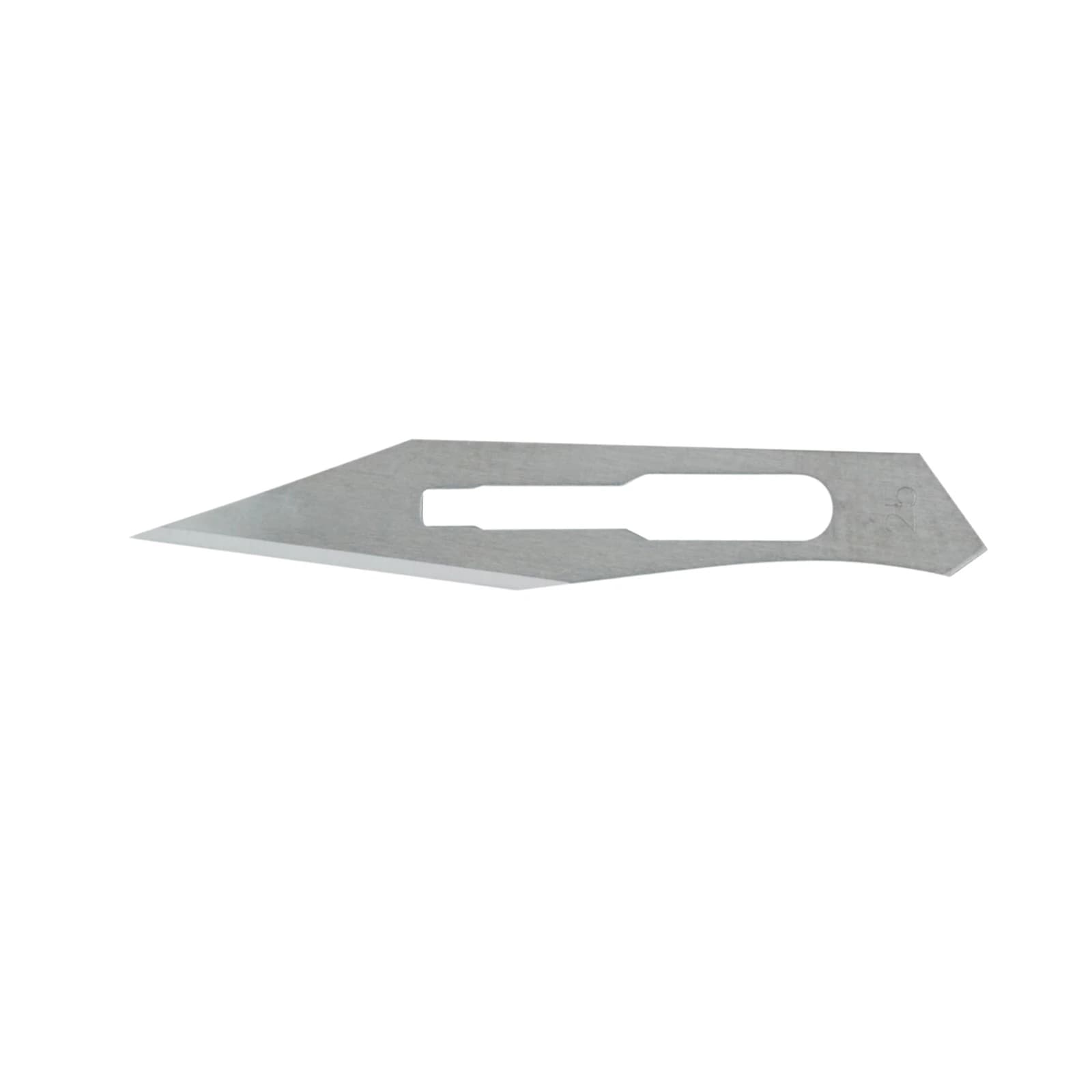 Miltex Surgeon Blades, Carbon Steel, Sterile, #25, 100/Box - Surgeon Blades Carbon Steel Sterile #25 100/Bx - Image 1