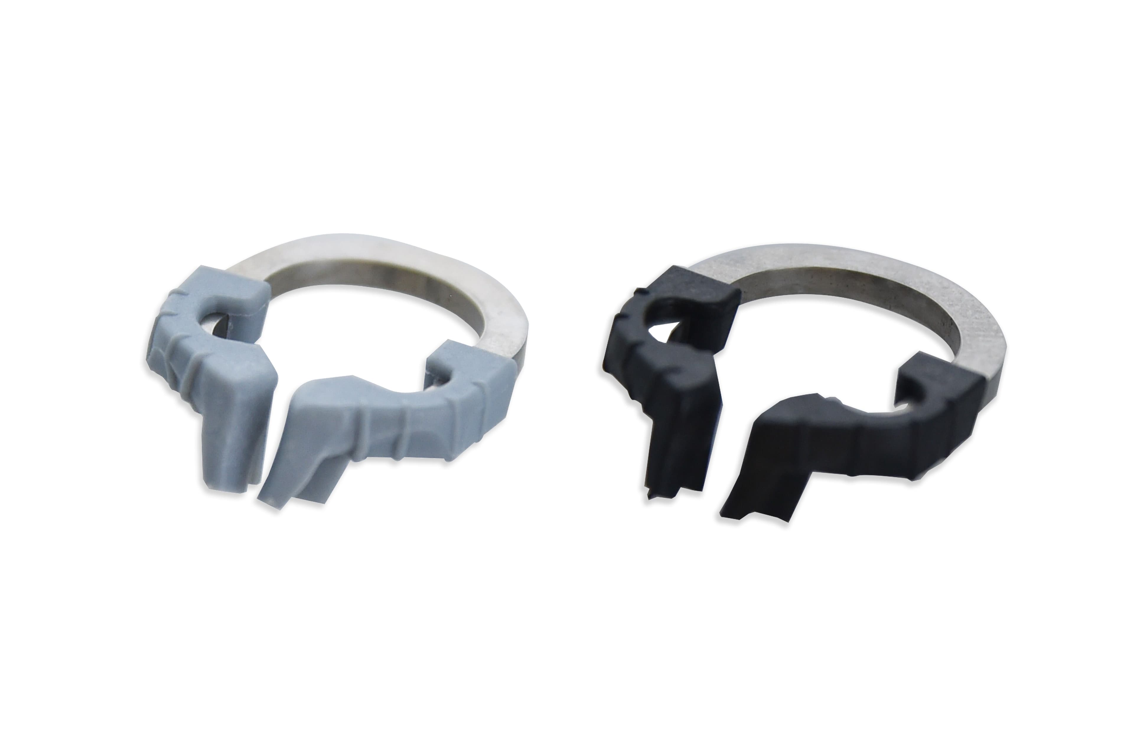 iMatrix Sectional Matrix System Ring Refill, 1 Black Standard Ring & 1 Grey Narrow Ring, PM-R1 - iMatrix™ Sectional Matrix System Ring Black/Grey Refill Pkg/2 - Image 1
