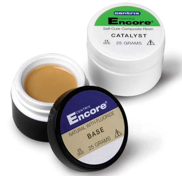 Encore Self-Cure Core Build-Up Composite with Fluoride, White, 50 g Kit (25 g Base + 25 g Catalyst), 1/Pk, 310070 thumbnail 12