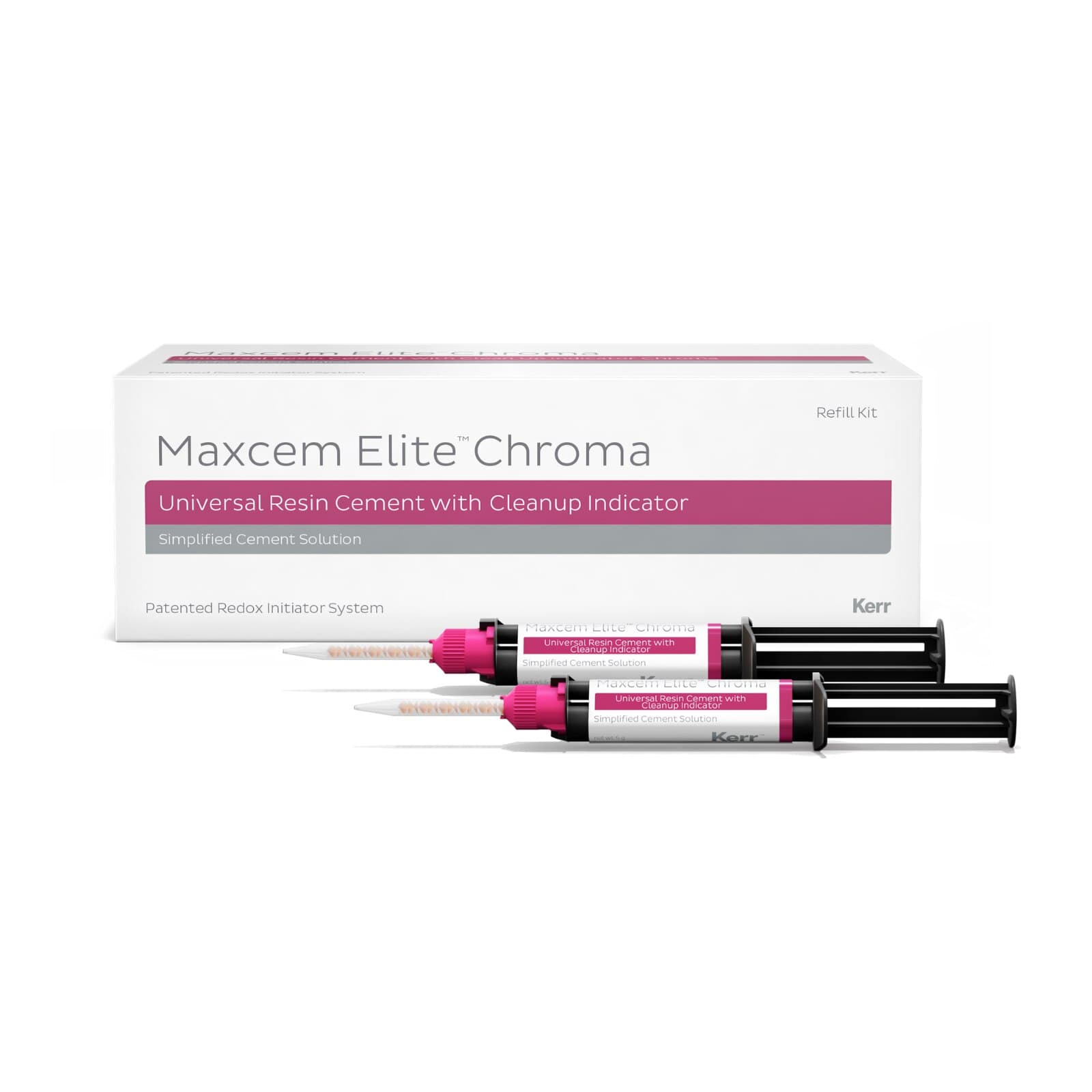 Maxcem Elite Chroma Universal Resin Cement Refill Pack, Yellow, 5g Syringe (2), 36302 thumbnail 13