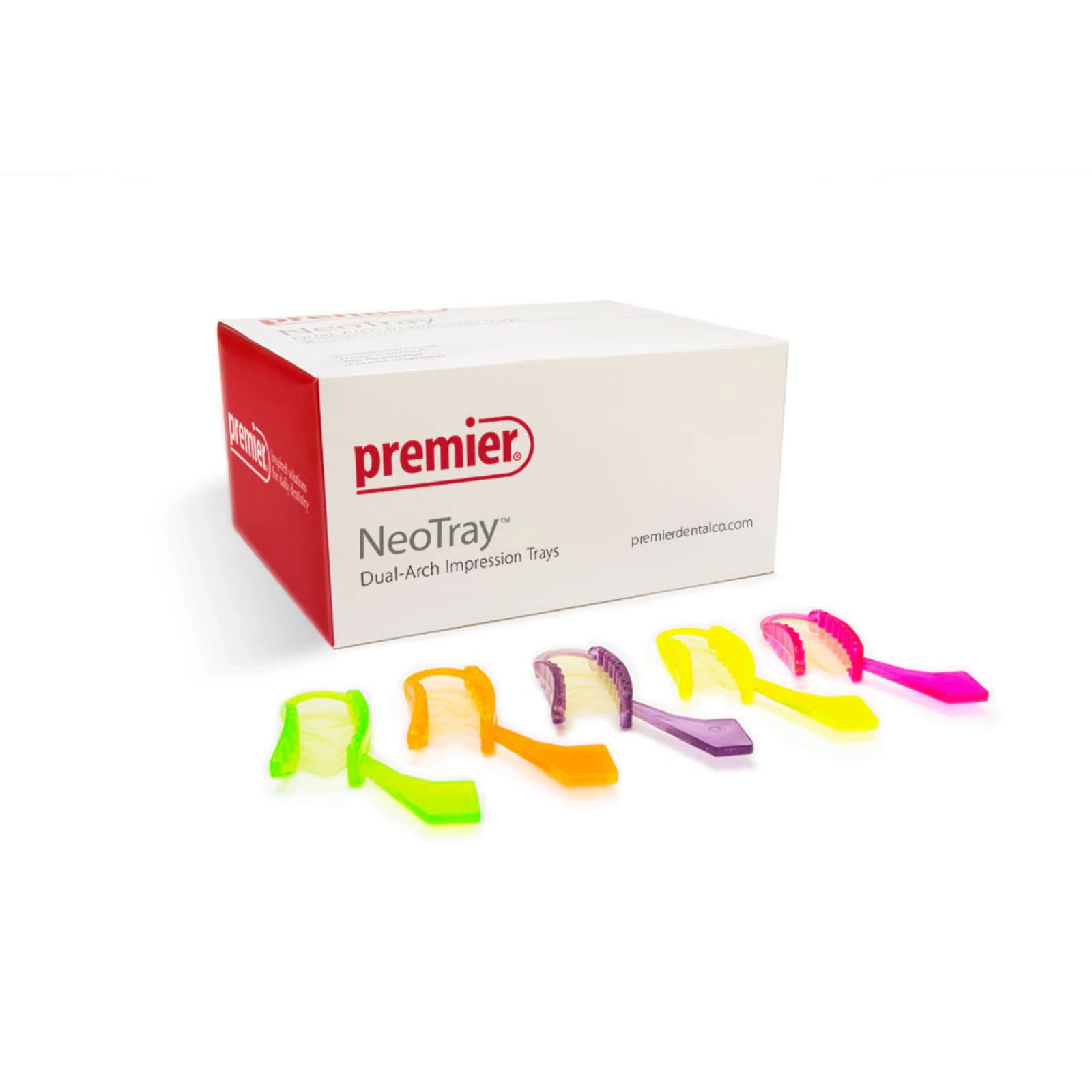 Premier NeoTray Extended Quadrant Triple Bite Impression Trays, Gold Mesh, 35/Box, 2207NT thumbnail 9