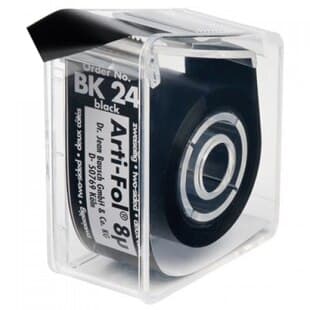 Arti-Fol II Ultra-Thin Two-Sided Articulating Film, 8 Microns, 22 mm x 20 m, Black/Black, 1 Roll/Pk, BK24 thumbnail 3
