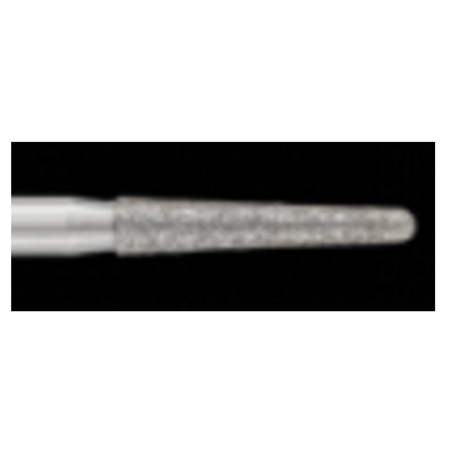 Piranha Diamond Single-Use Burs, FGSS, Round End Taper, # 856-016, 1.6 mm, Super Coarse, Black, 25/Pk, 856-016SC-S thumbnail 3