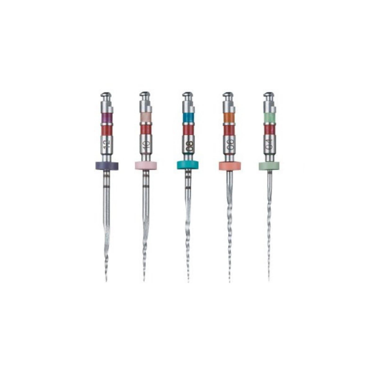 Kerr TF Twisted Files Rotary Endodontic File, Size 25, .10 Taper, 27 mm, NiTi, Red, 3/Pkg, 822-0257 thumbnail 8