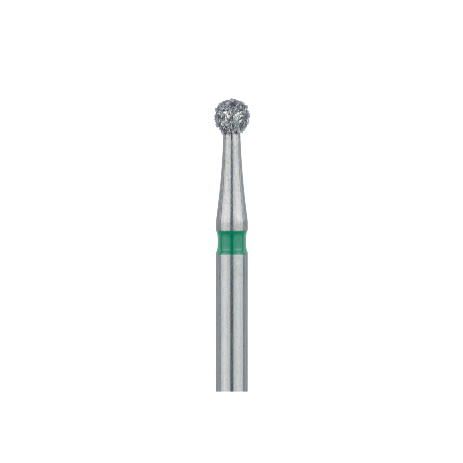 Meisinger 801G-018-SU FG Surgical Diamond Bur, Round, Coarse (Green), 1.8 mm, 5/Pack thumbnail 2