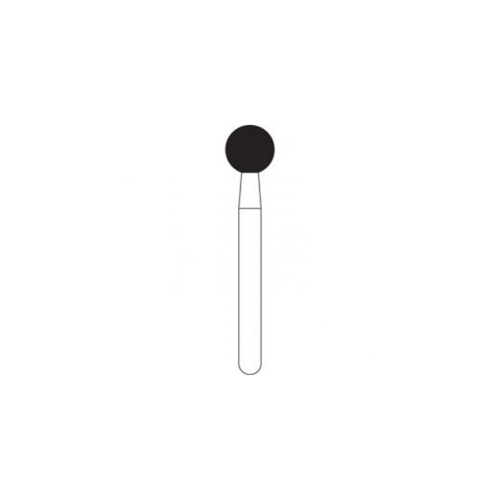 NTI HP Diamond Bur, Round, Medium Grit, #801-035 (3.5 mm), M801-035HP thumbnail 2