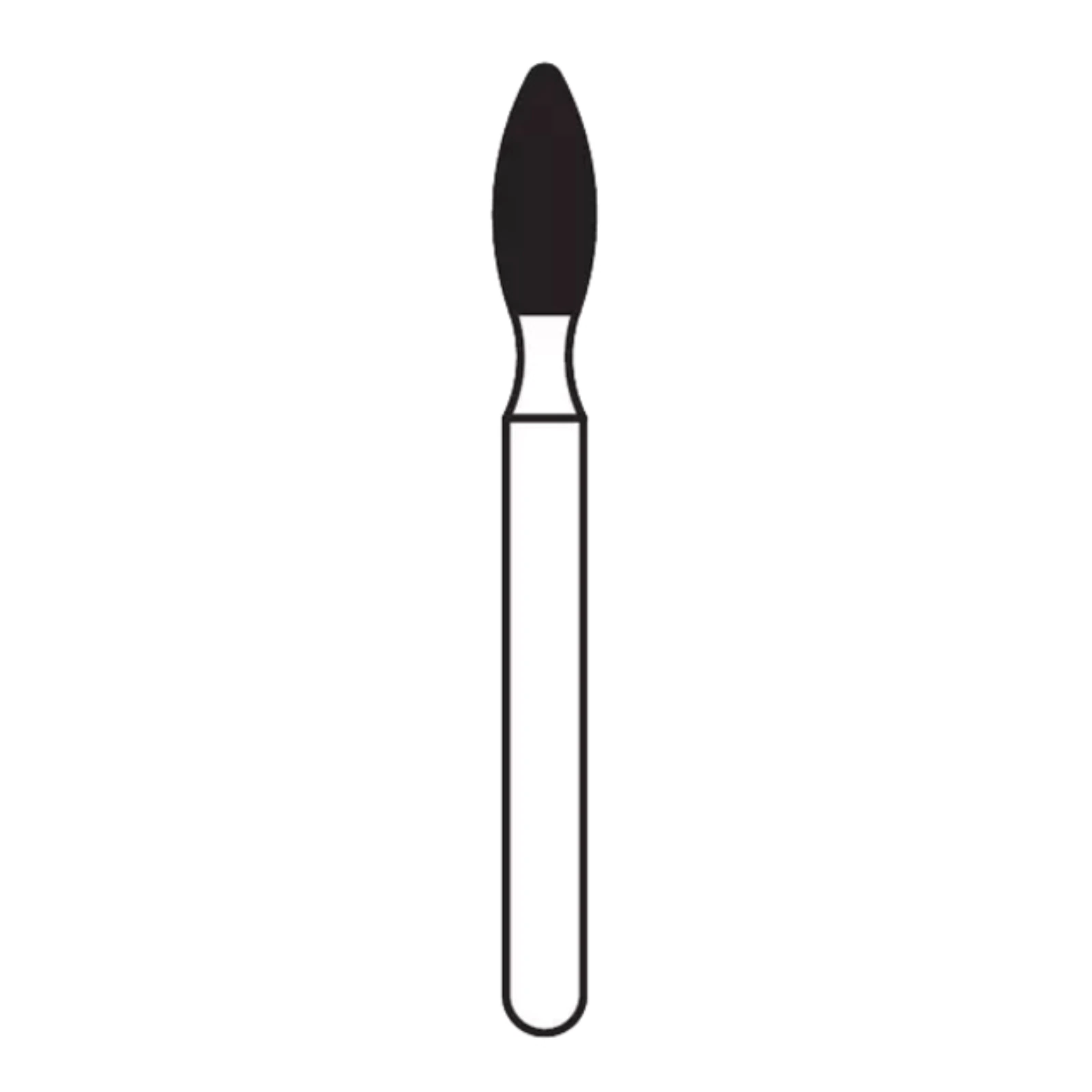 Solo Diamond® Single-Use Diamond Burs FG, Football, #1920, 2.0mm, Coarse, Green, 25/Pk, 368020C thumbnail 3