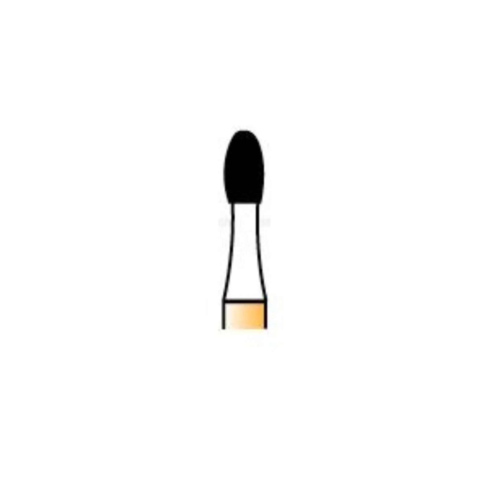 Alpen® Carbide Trimming and Finishing Bur, FG, Egg Shape, 30 Flutes, Round End, #9408, 2.3 mm, 5/Pkg, R909408 thumbnail 2