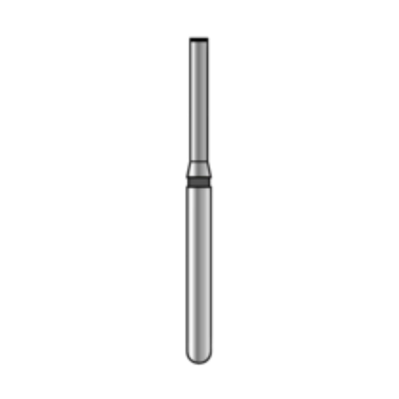 Alpen® x1 Single Use Diamond Burs – FG, Medium, End Cutting, #10839, 1.2 mm Diameter, Gray Ring, 25/Pkg thumbnail 2