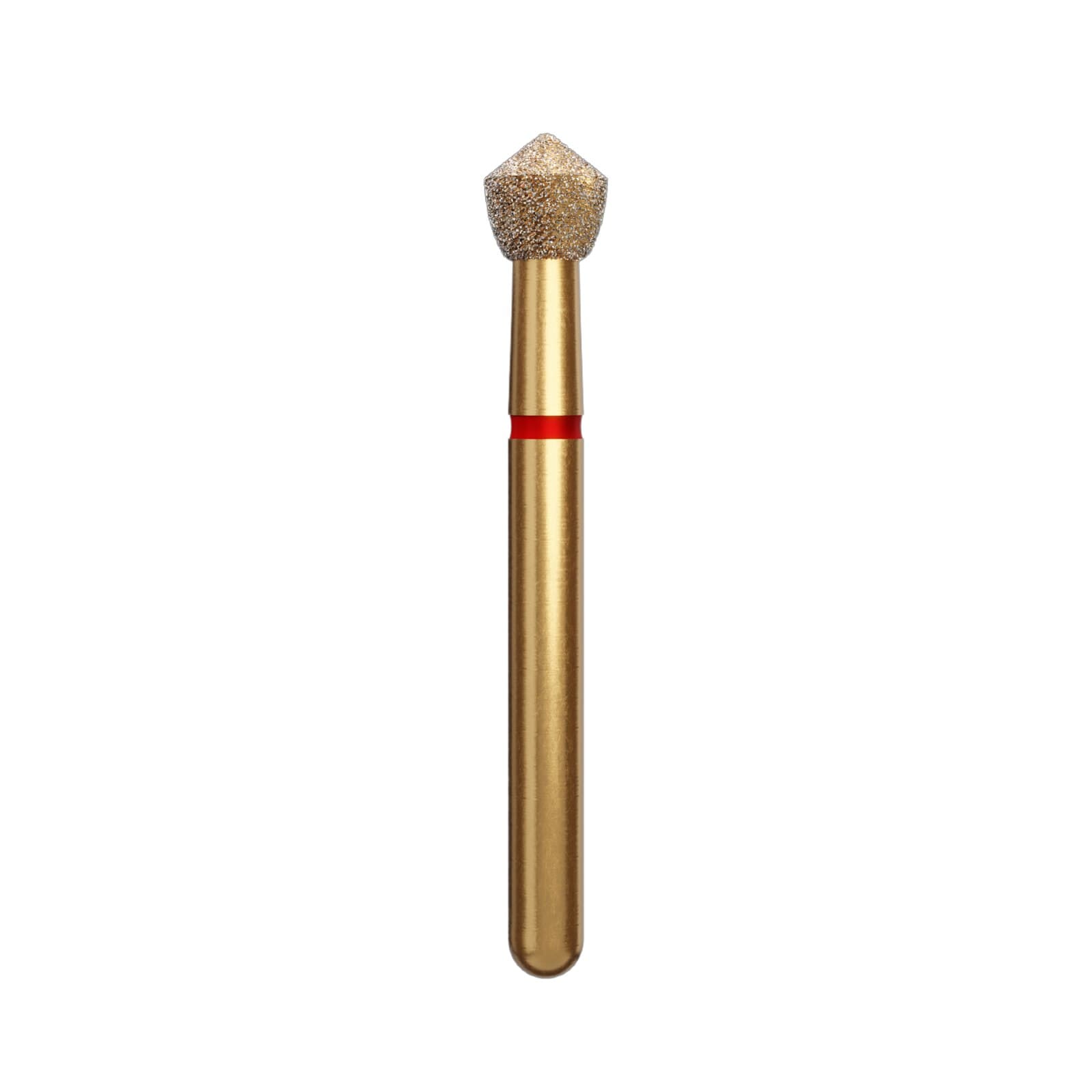 Alpen Multi-Use Diamond Burs, FG, Acorn, #905, 2.7 mm, Fine Grit, Red, 5/Pk, R905F027FG thumbnail 2
