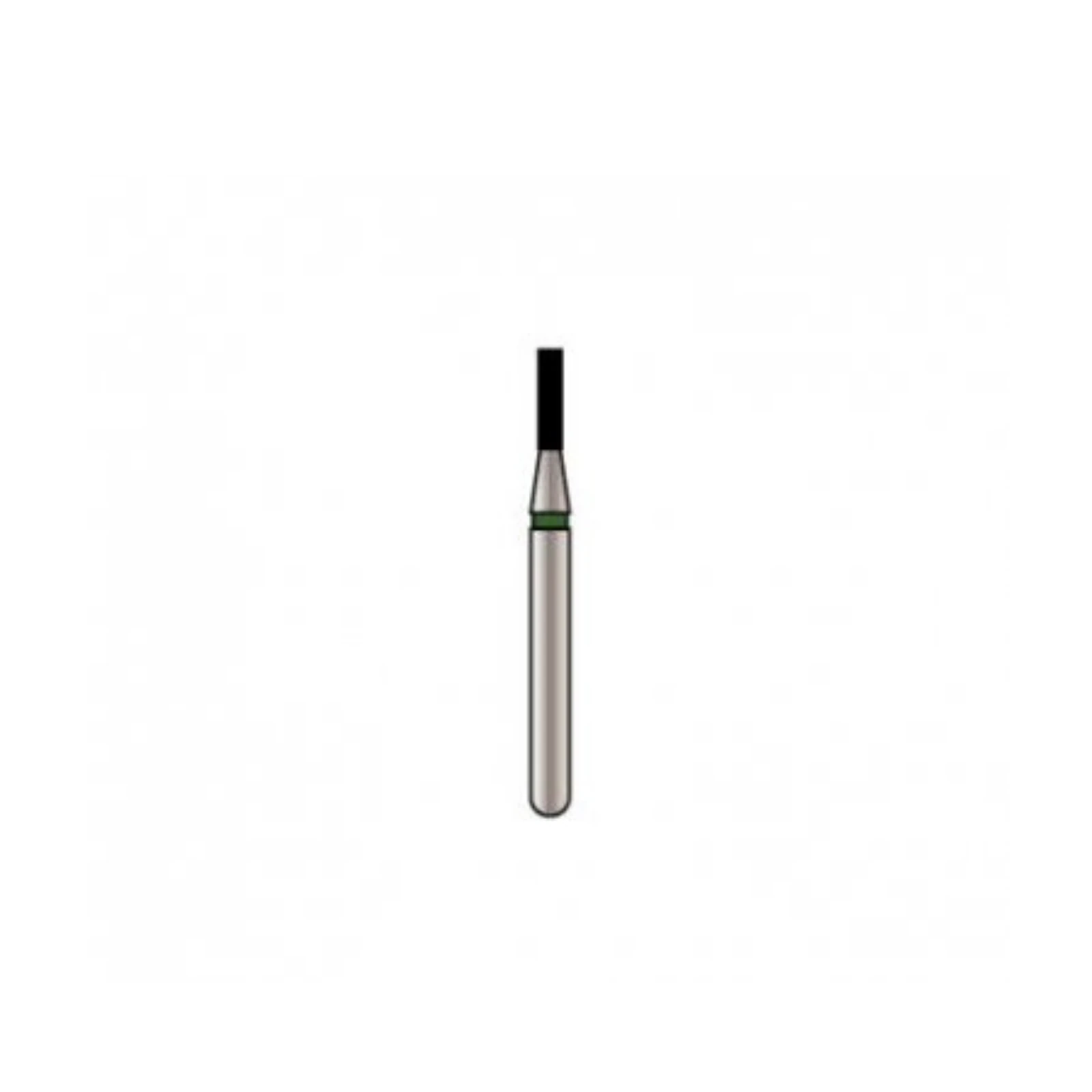 Alpen x1 Single-Use Diamond Bur, FG, Flat End Cylinder, #835-010C, 1.0 mm Diameter, 4.0 mm Length, Coarse, Green, 25/Pk, X835C010 thumbnail 3
