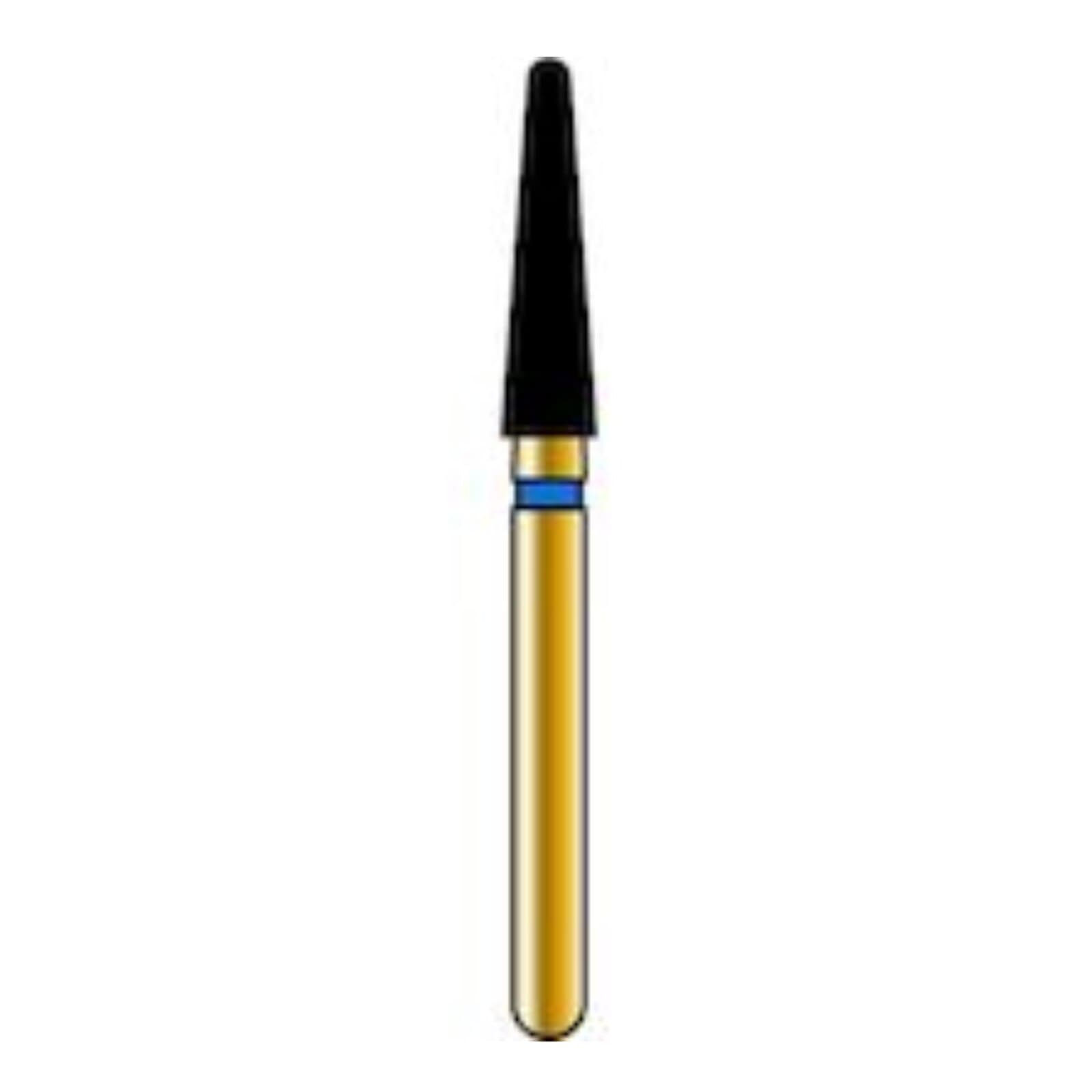 Alpen x1 Single-Use Diamond Bur, FG, #856-024SC, Round End Taper, Super Coarse, Black, 2.4 mm, 25/Pk, X856SC024 thumbnail 9