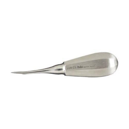 Miltex Luxating Elevator, Curved Tip, 3 mm, Single Instrument, DELLUXC3 thumbnail 3
