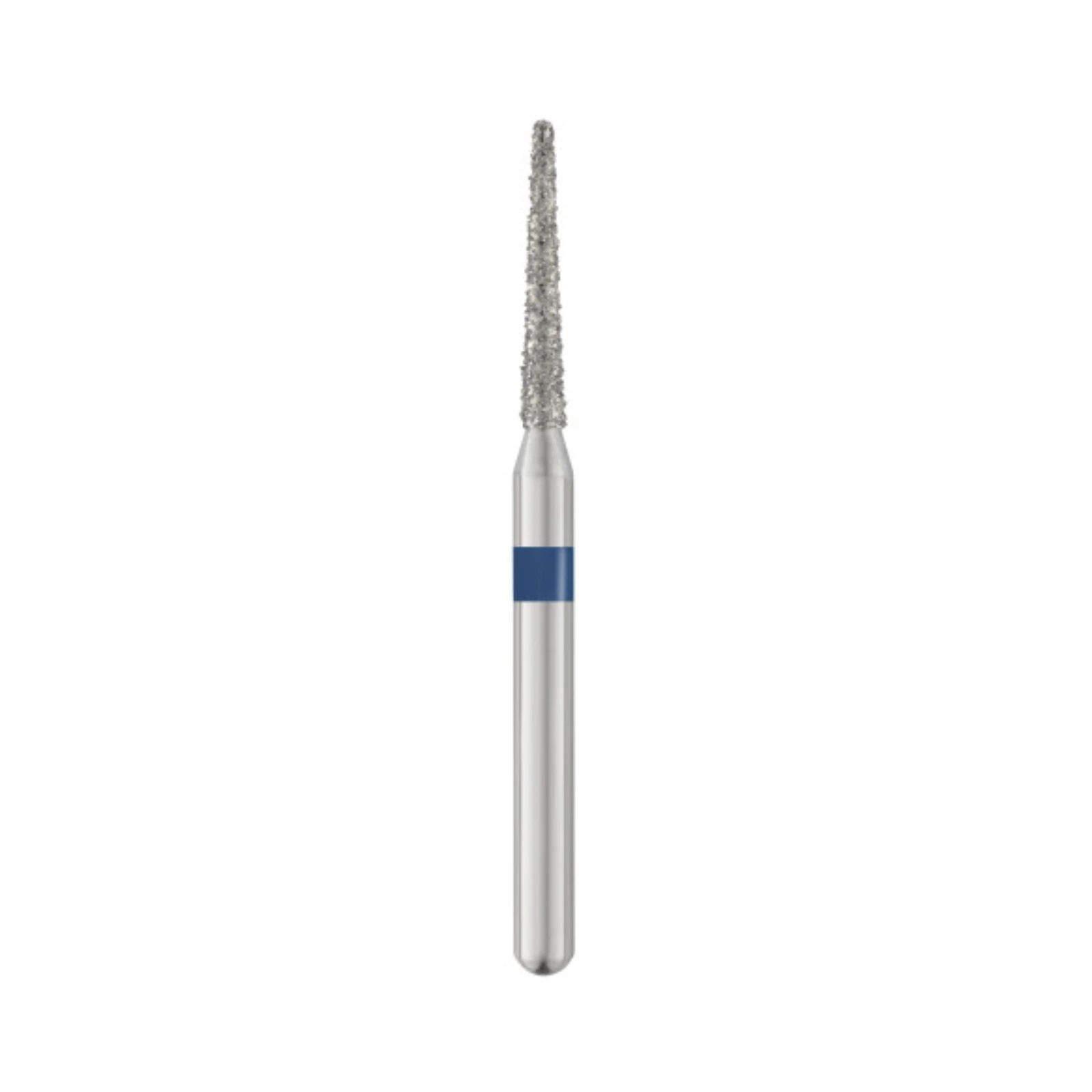 Piranha® Single Patient Use Diamond Bur, Round End Taper FG, Medium Grit, #856-012M, 1.2 mm Diameter, 25/Pkg thumbnail 2