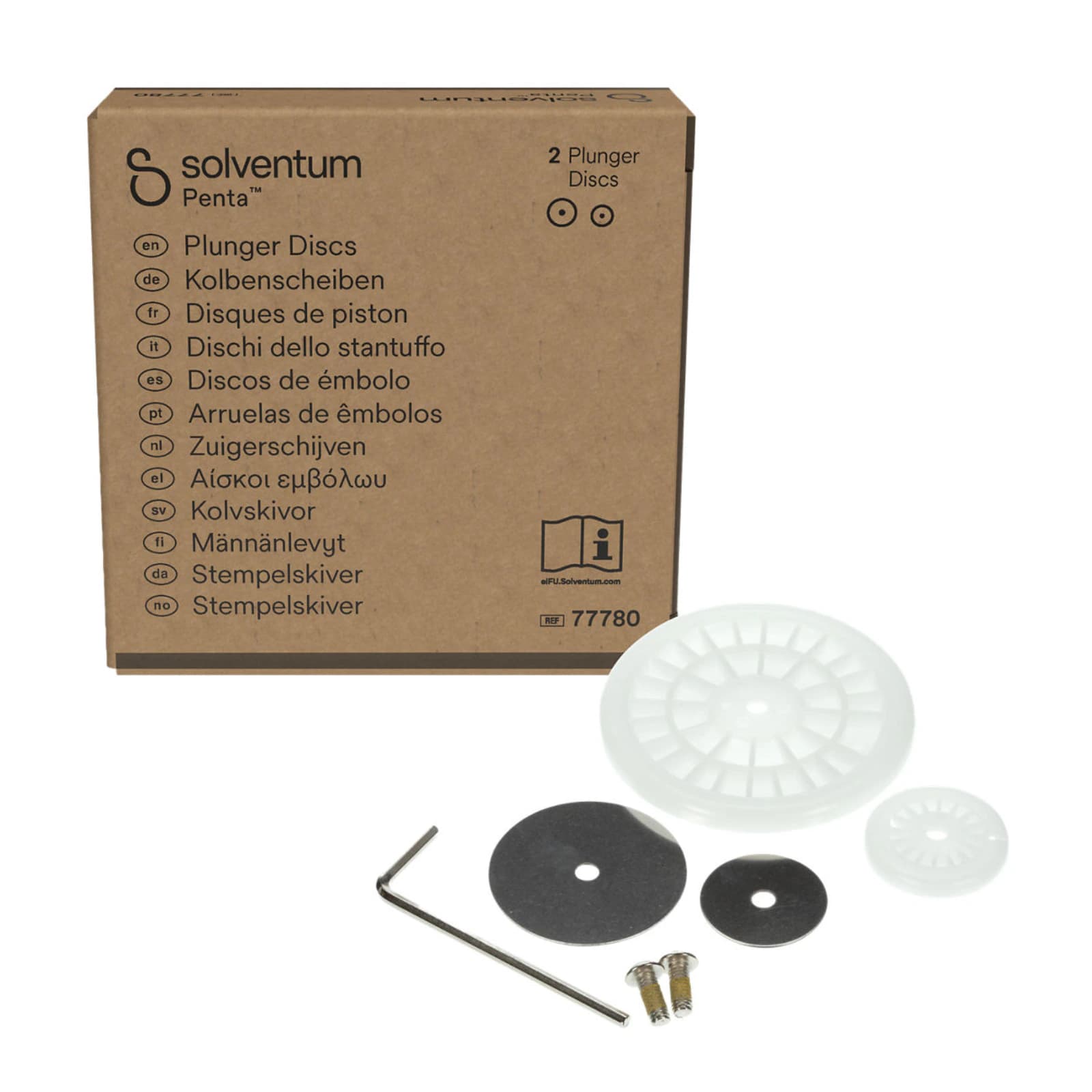 3M (Solventum) Pentamix 2 Plunger Discs, 2/Pk, 77780 thumbnail 3