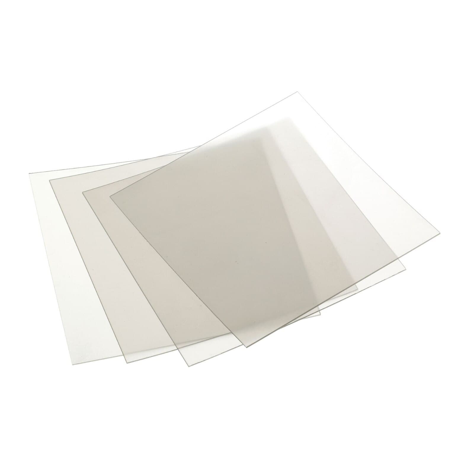 Keystone Pro-Form Coping Material, 5" x 5", Clear, 0.020" (0.50 mm), 25 Sheets/Pk, 9613590 thumbnail 4