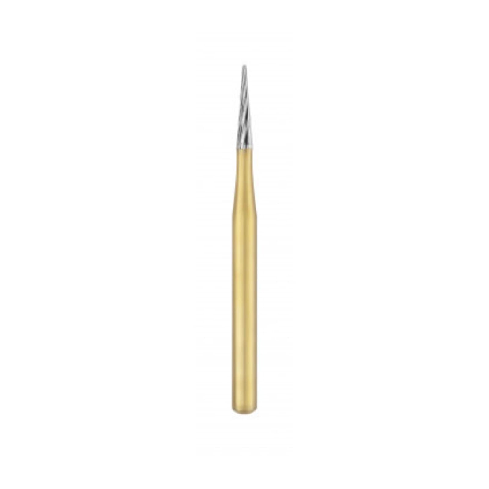 SS White 12-Blade Trimming & Finishing Carbide Bur, FG, Tapered Fissure, #CFT2, 5/Pk, 16002-5 thumbnail 3