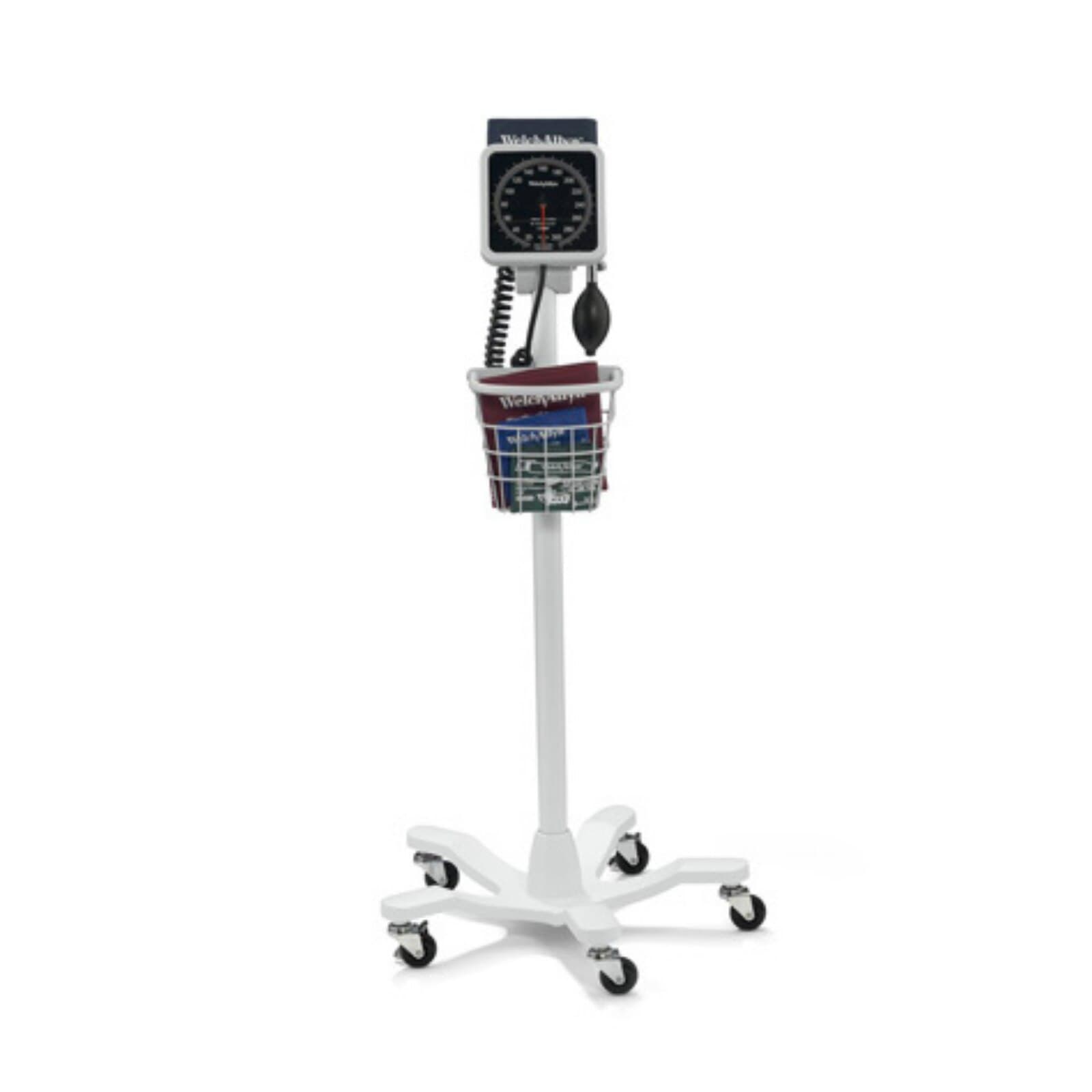 Welch Allyn Tycos 767 Series Mobile Aneroid Sphygmomanometer, Size 11, Black/White, Latex-Free thumbnail 3