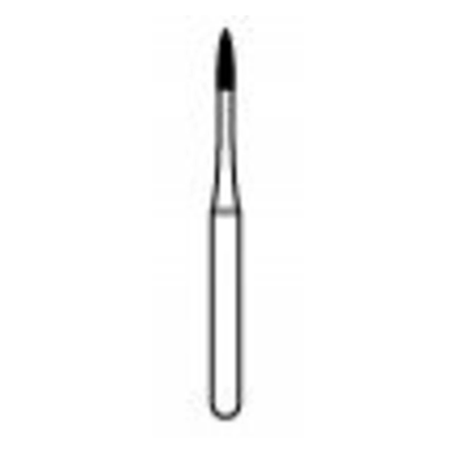 NTI Diamond Bur FG Coarse Flame 889-009, 5/Pkg, C889-009 thumbnail 2