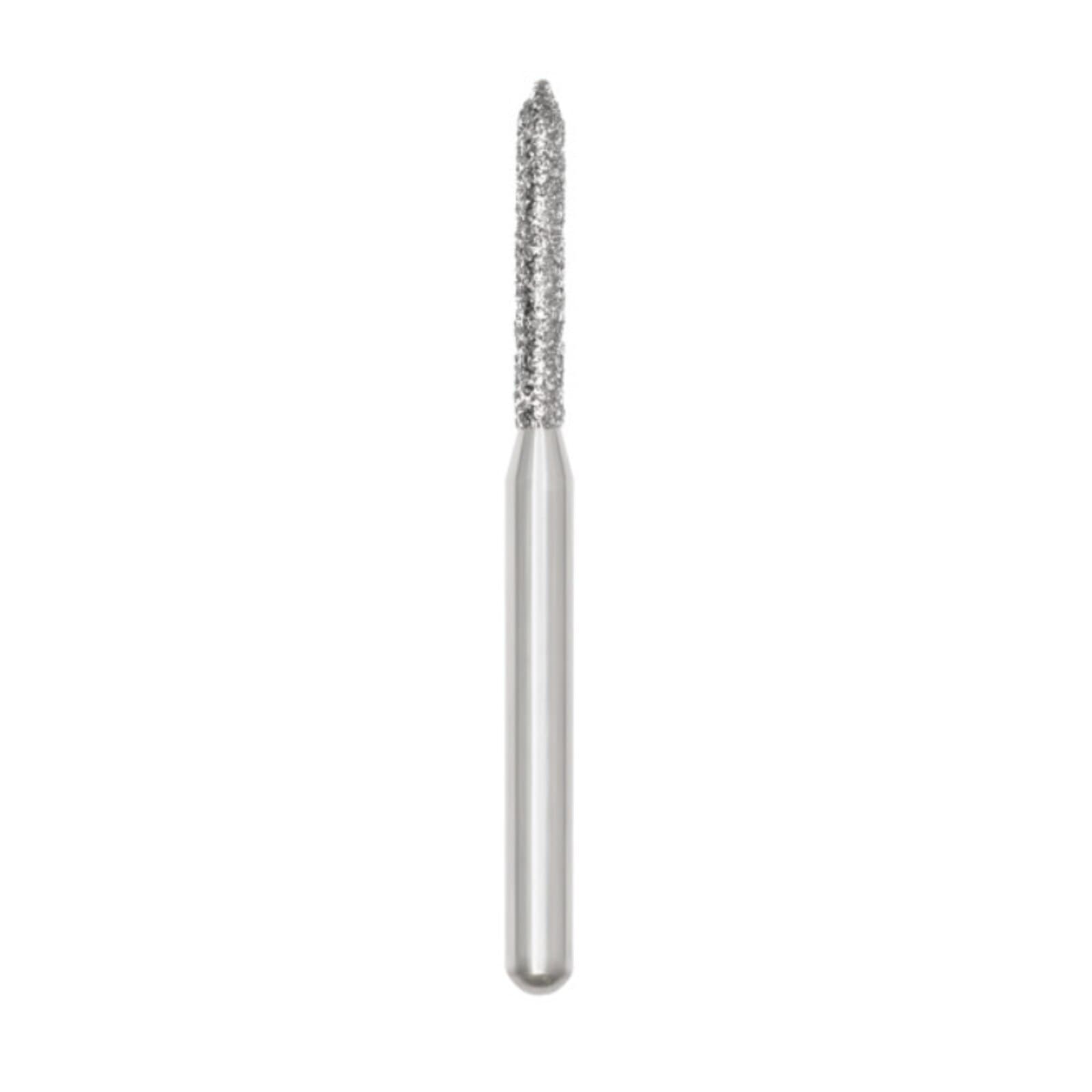 SS White Revelation Diamond Bur, Friction Grip, Medium Beveled Cylinder, 885-012M, 5/Pk thumbnail 2