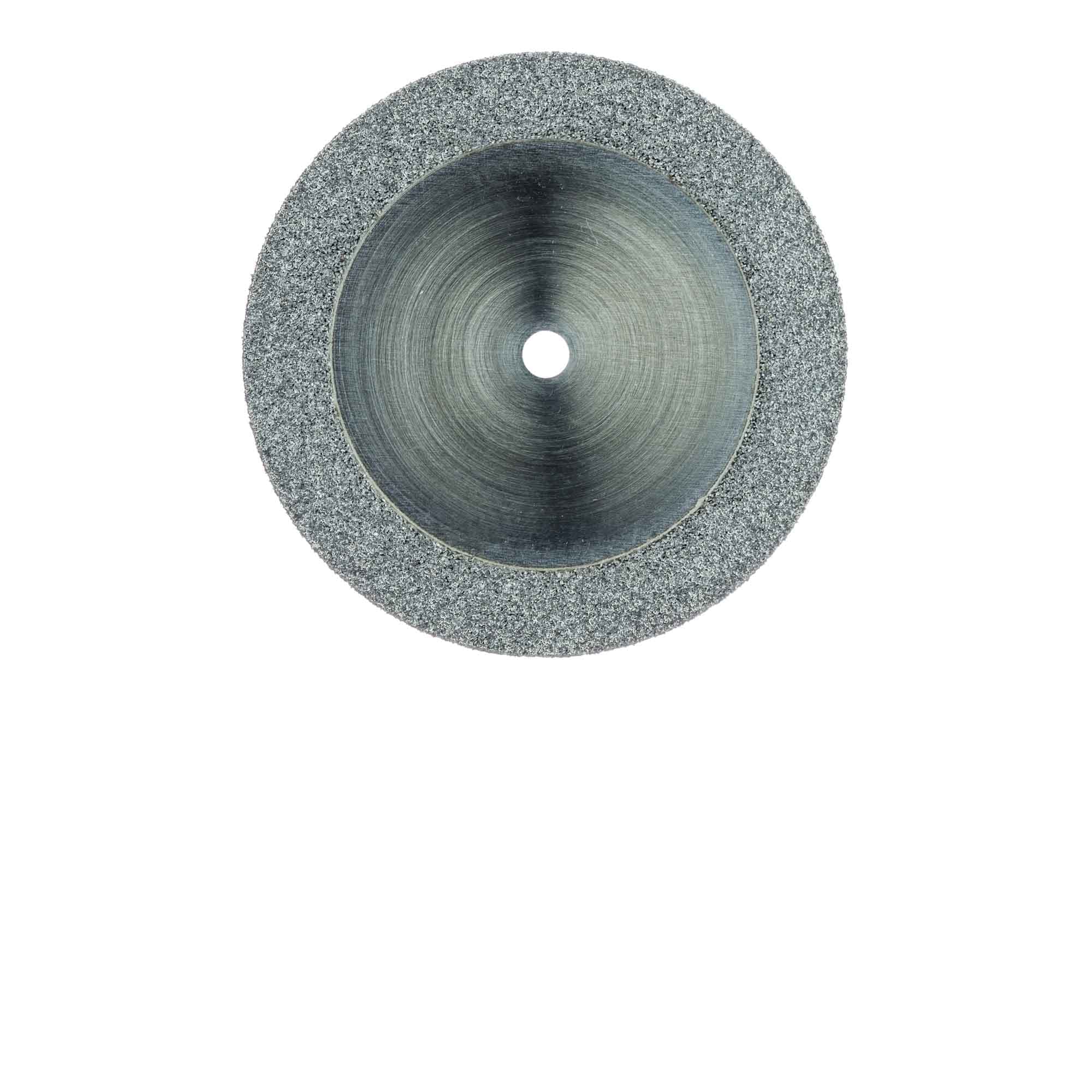Meisinger 910D Double Sided Edge Diamond Disc, Unmounted, 19 mm, Medium Grit, 1/Pk, 910D-190-UNM thumbnail 2