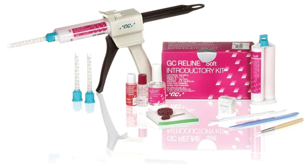 GC Reline II Extra Soft Denture Reline Material Refill Automix Cartridge, 57g (48 mL), 1/Cartridge, 010267 thumbnail 12