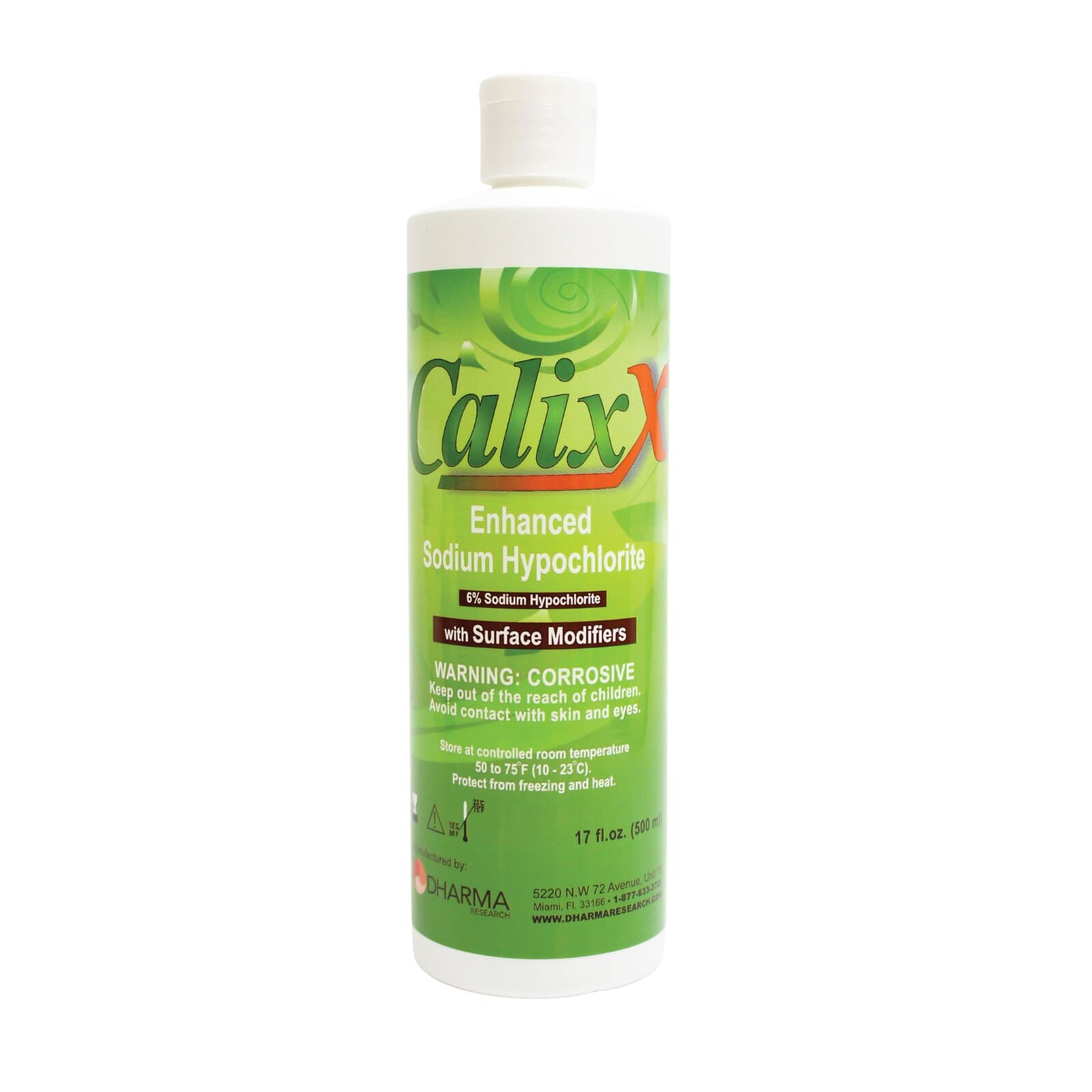 CALIX-X 6% Enhanced Sodium Hypochlorite Solution, 500 mL Bottle - CALIX-X 6% Enhanced Sodium Hypochlorite Solution 500mL - Image 1