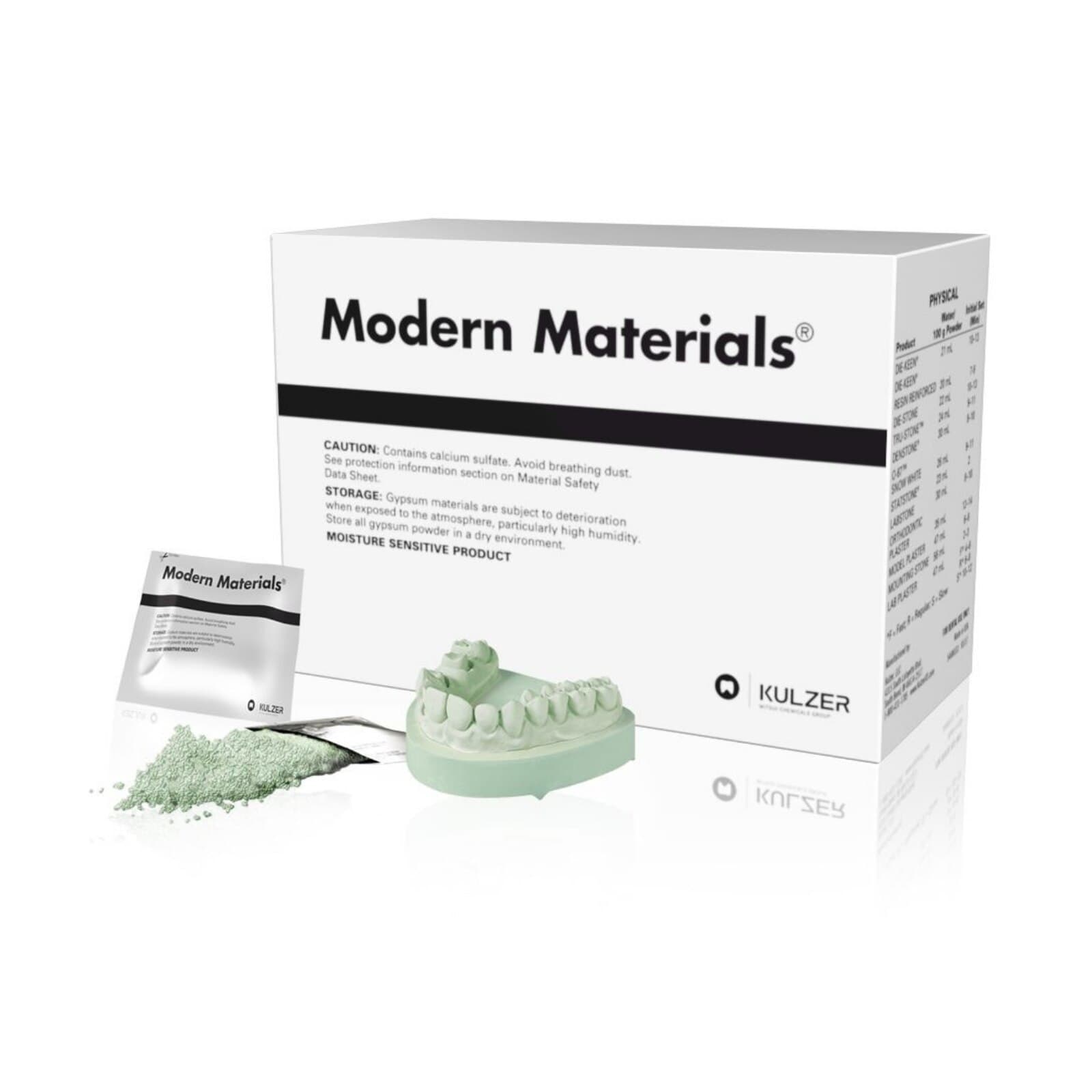 Die-Keen Type V Die Stone, Green, 45 lb Carton, 50046580 thumbnail 3