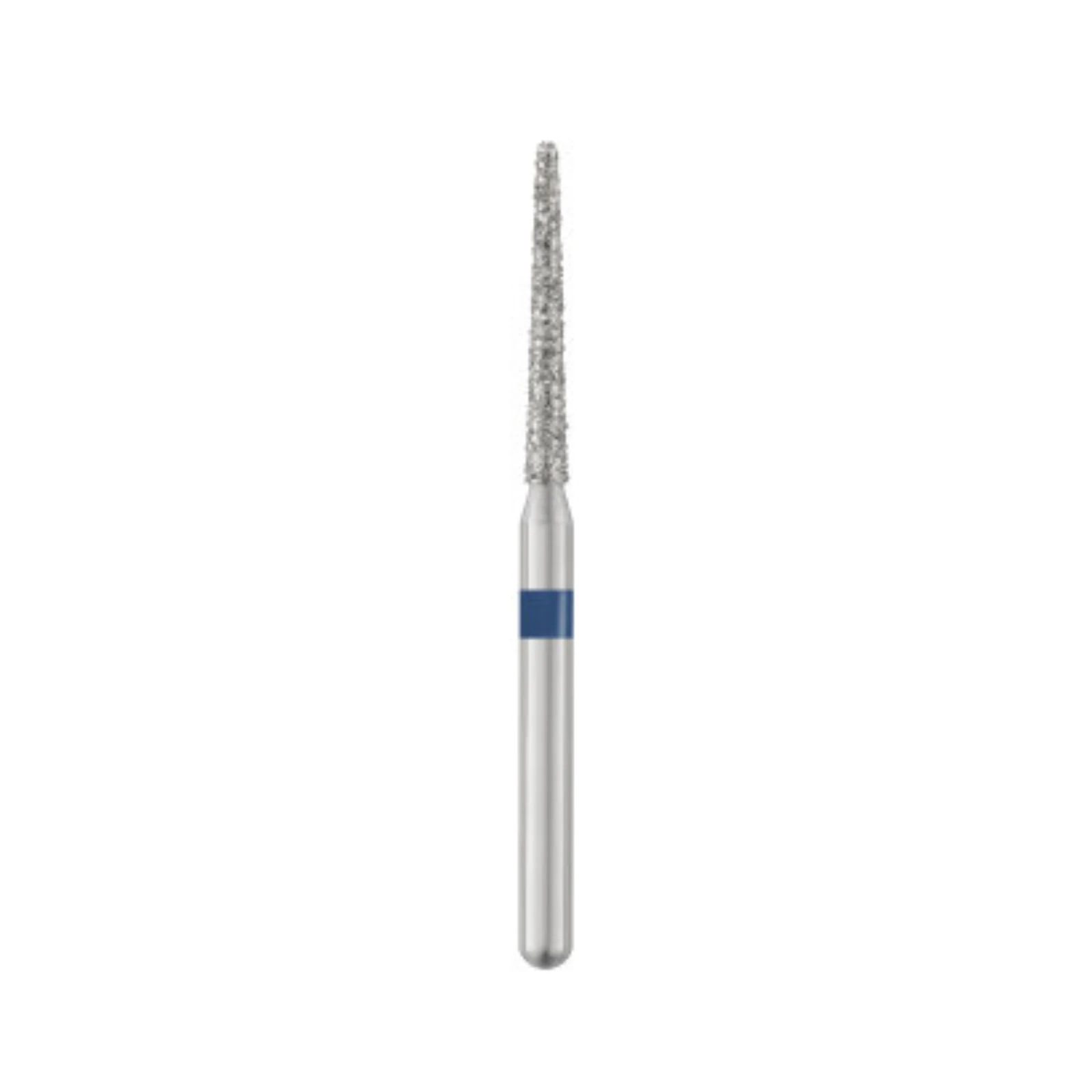 Piranha® Single Patient Use Diamond Bur, Round End Taper, FG, Medium Grit, Size #850-014M, 1.4 mm Diameter, 25/Pkg thumbnail 2