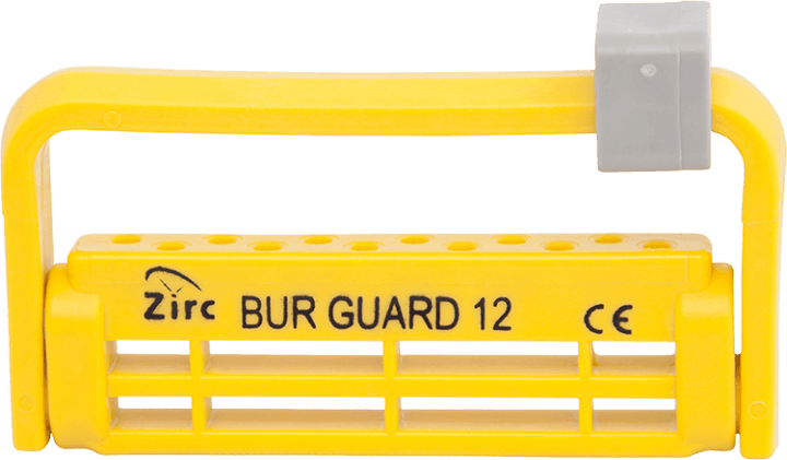 Zirc Steri-Bur Guard, 12-Hole, Neon Yellow, 50Z406O thumbnail 3
