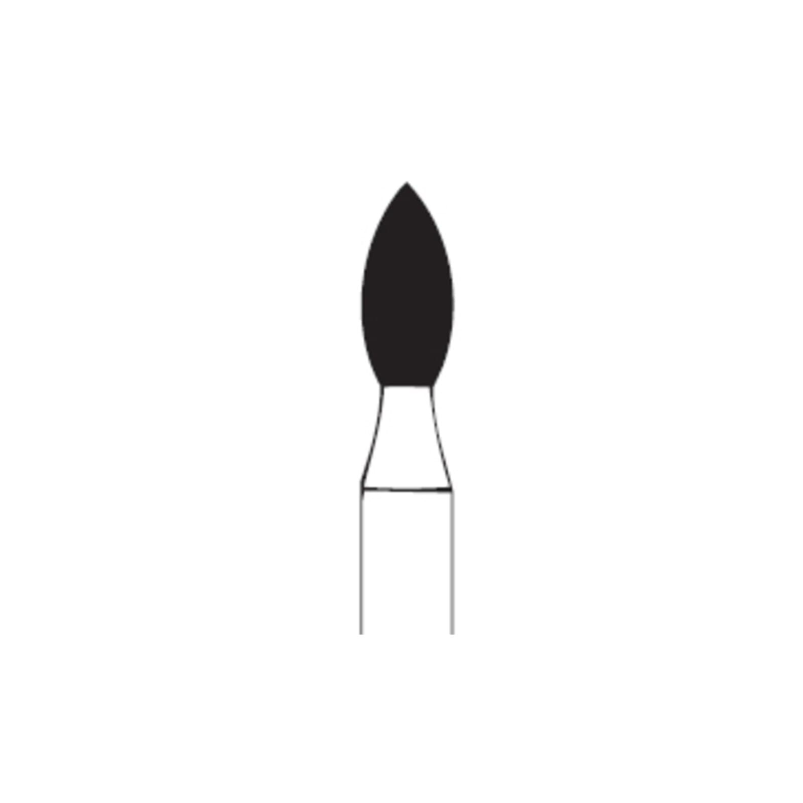 Football Diamonds 368-016M, Multi-Use Dental Diamond Burs, 6/Pk - Football Diamonds 368-016M 6/Pk - Image 1