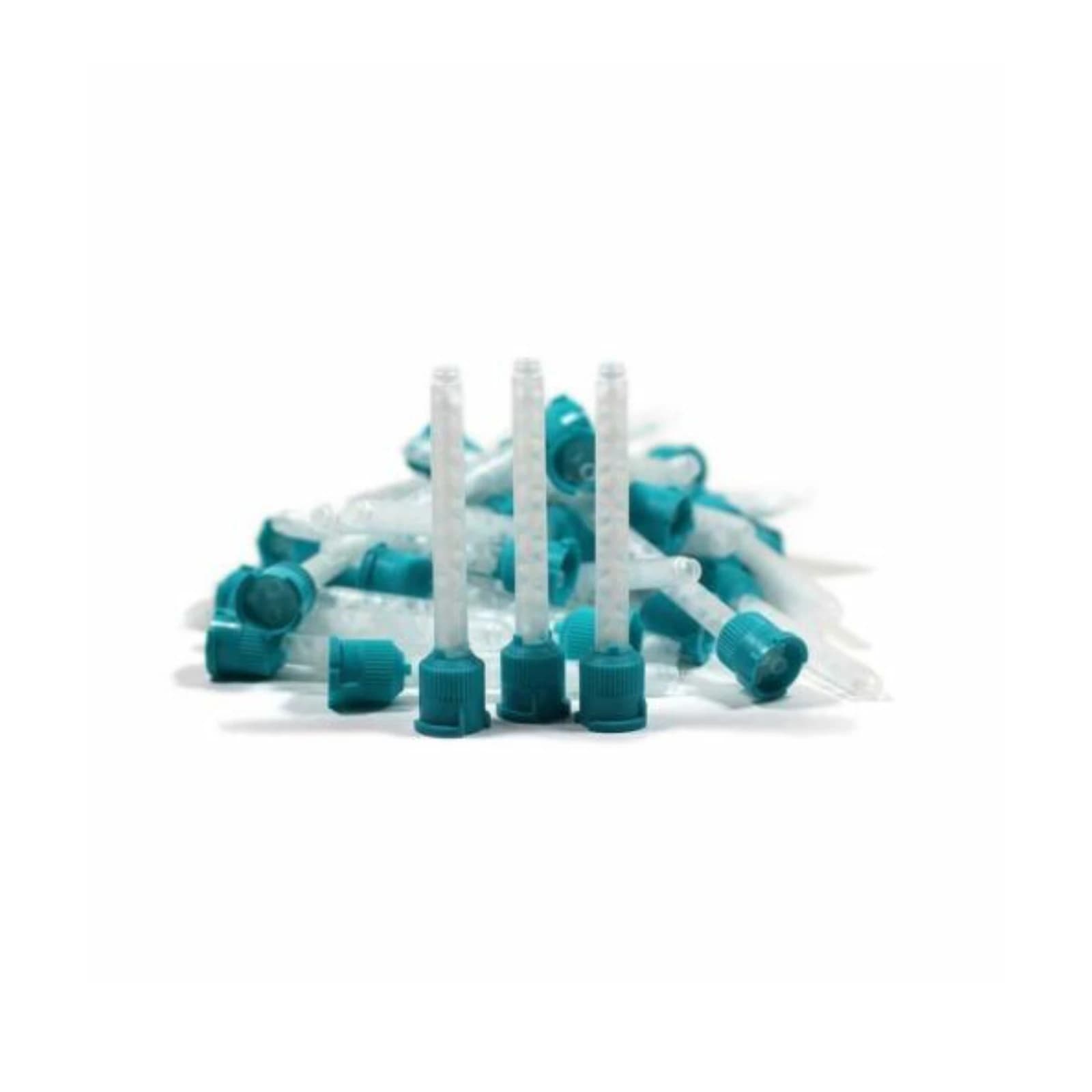 Defend T-Mix Mixing Tips, T-Style, Heavy Body, Teal/Green, 6.5 mm, 48/Pk, VP8104T thumbnail 2