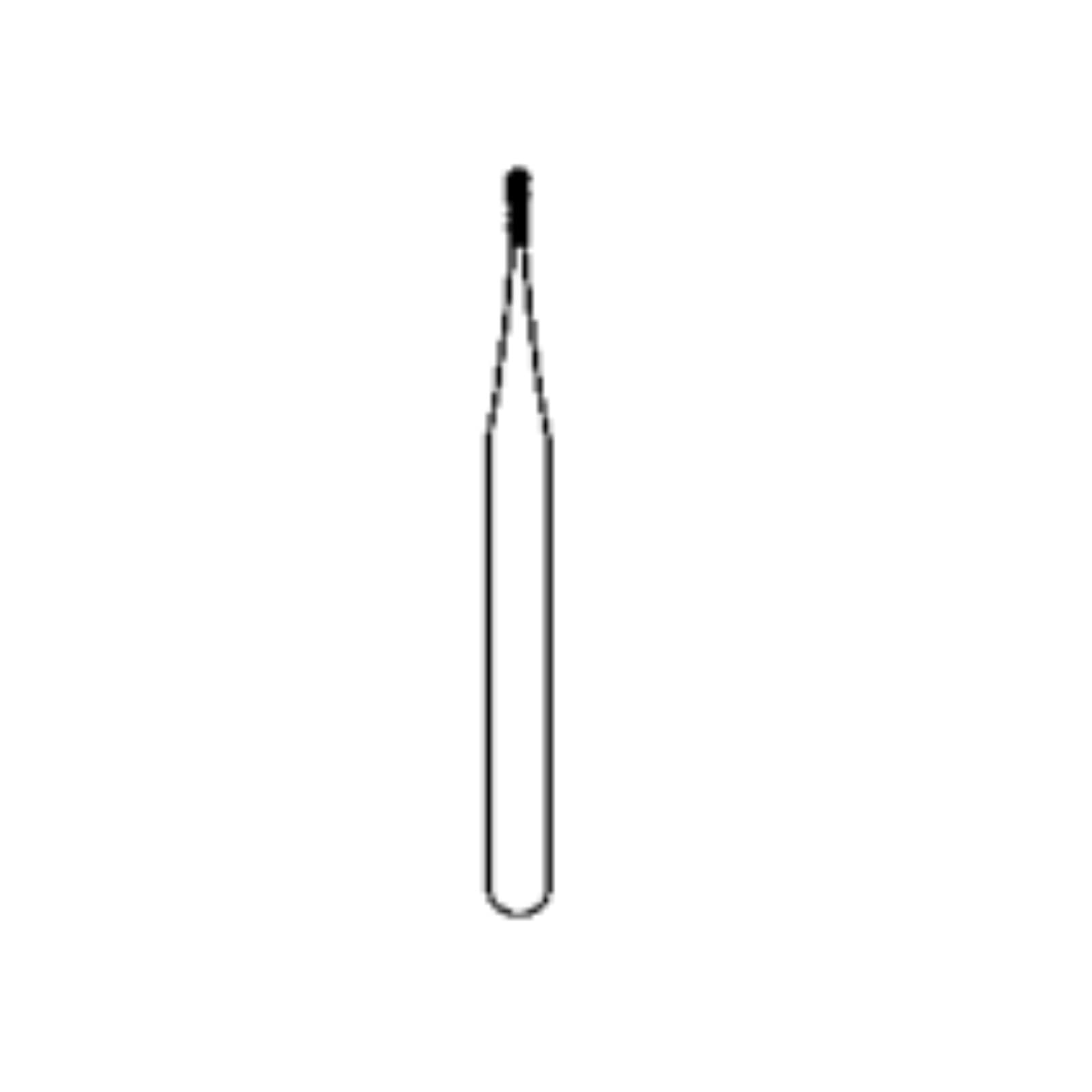 Alpen Carbide Bur FG #329 Pear, Friction Grip, 0.6 mm Diameter, 10/Pk thumbnail 2