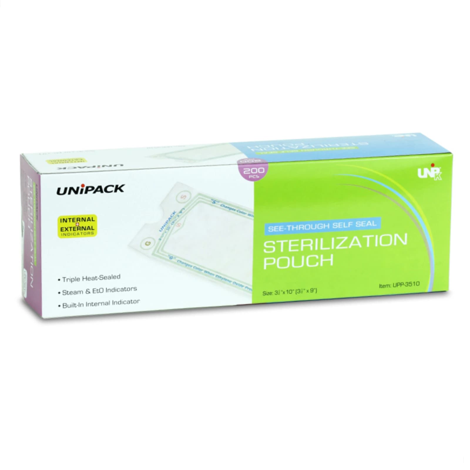 Dukal UniPack Sterilization Pouches, 5-1/4" x 11", Self-Seal, 200/Box, UPP-5211 thumbnail 8