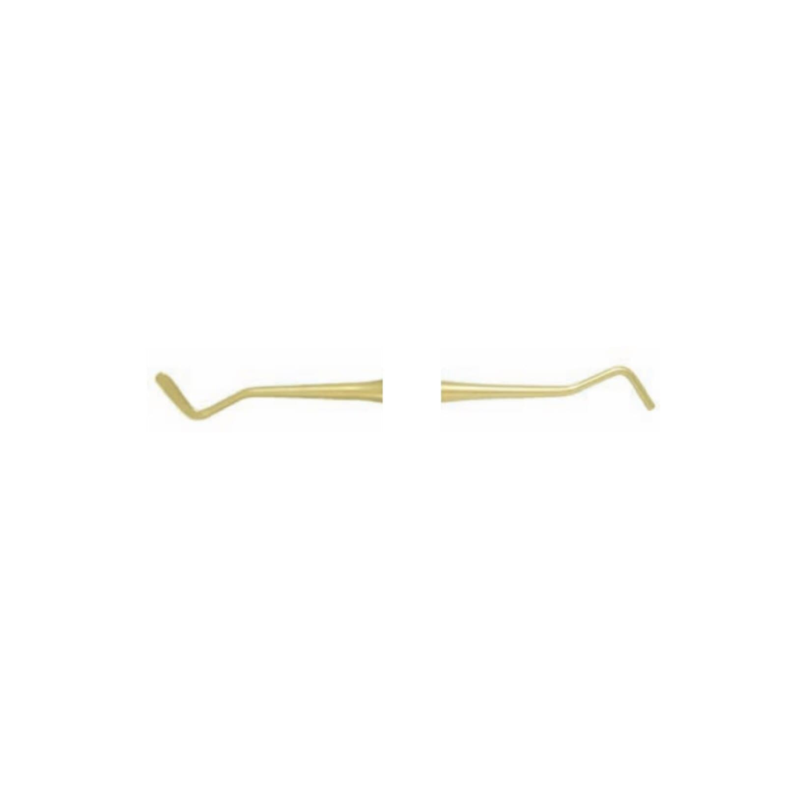 Nordent Composite Placement Instrument #3, Double-Ended Paddle/Condenser, Titanium Nitride Coated, DuraLite ColorRings Handle thumbnail 3