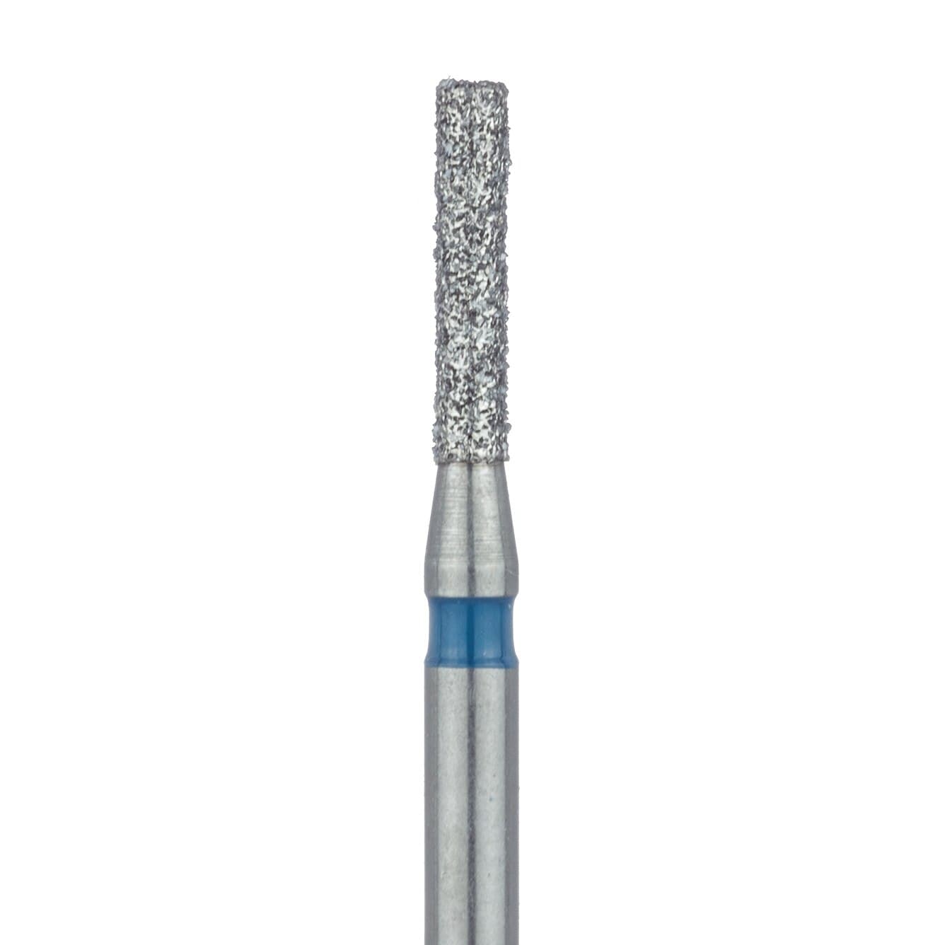 Meisinger FG #837G-012 Coarse Flat End Cylinder Diamond Bur, 1.2mm Head, 6mm Working Length, Green Band, Multi-Use, 5/Pk thumbnail 3