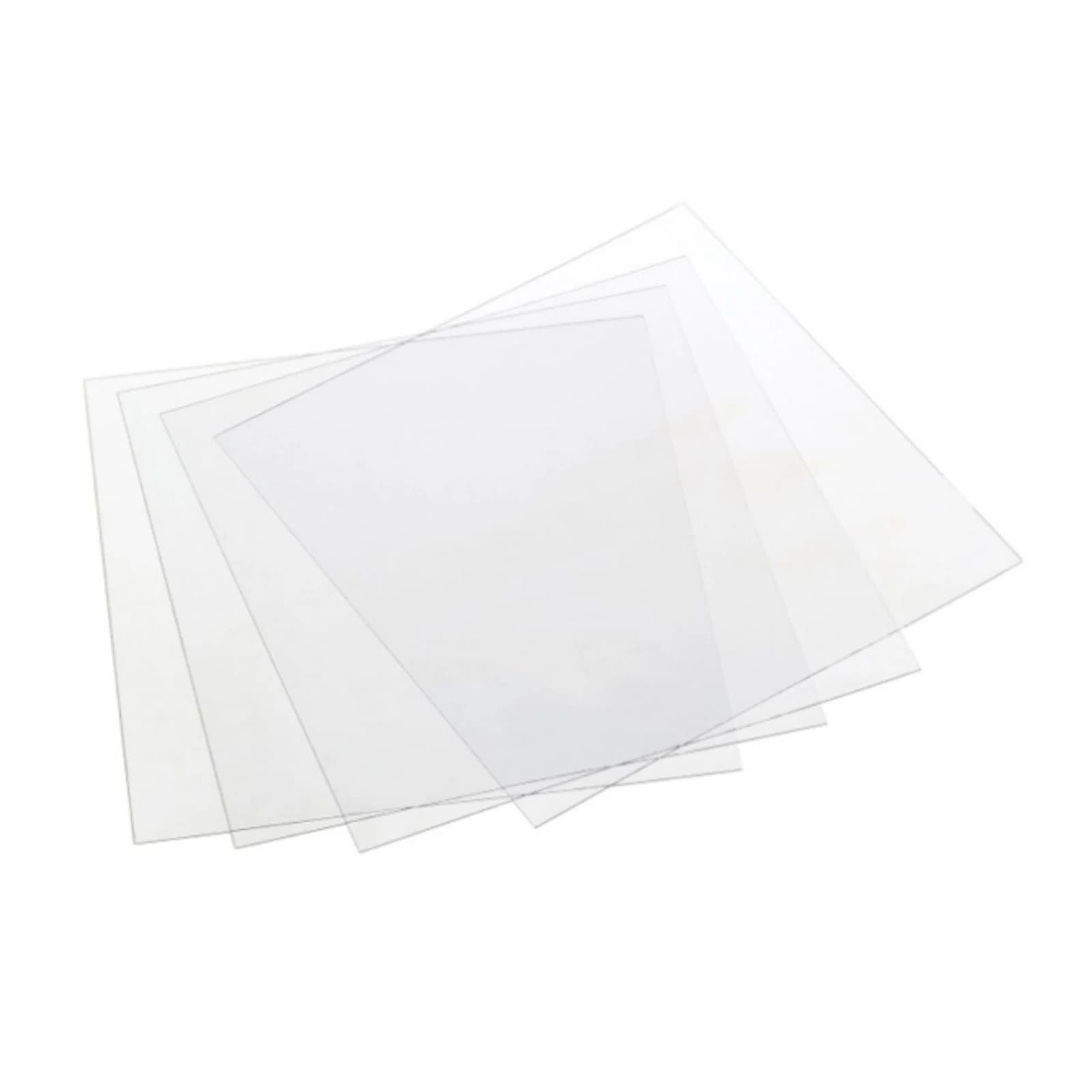 Buffalo Dental Clear Tray Material, 5" x 5" Sheets, .080" Thick, 25/Box - CLEAR TRAY MATERIAL 5x5 BOX/25 .080 - Image 1